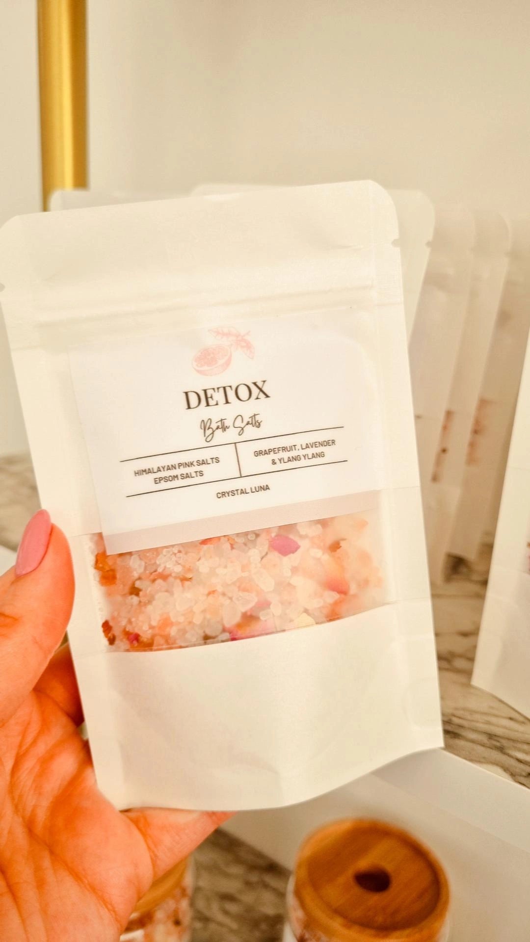Detox Bath Salts Pouch
